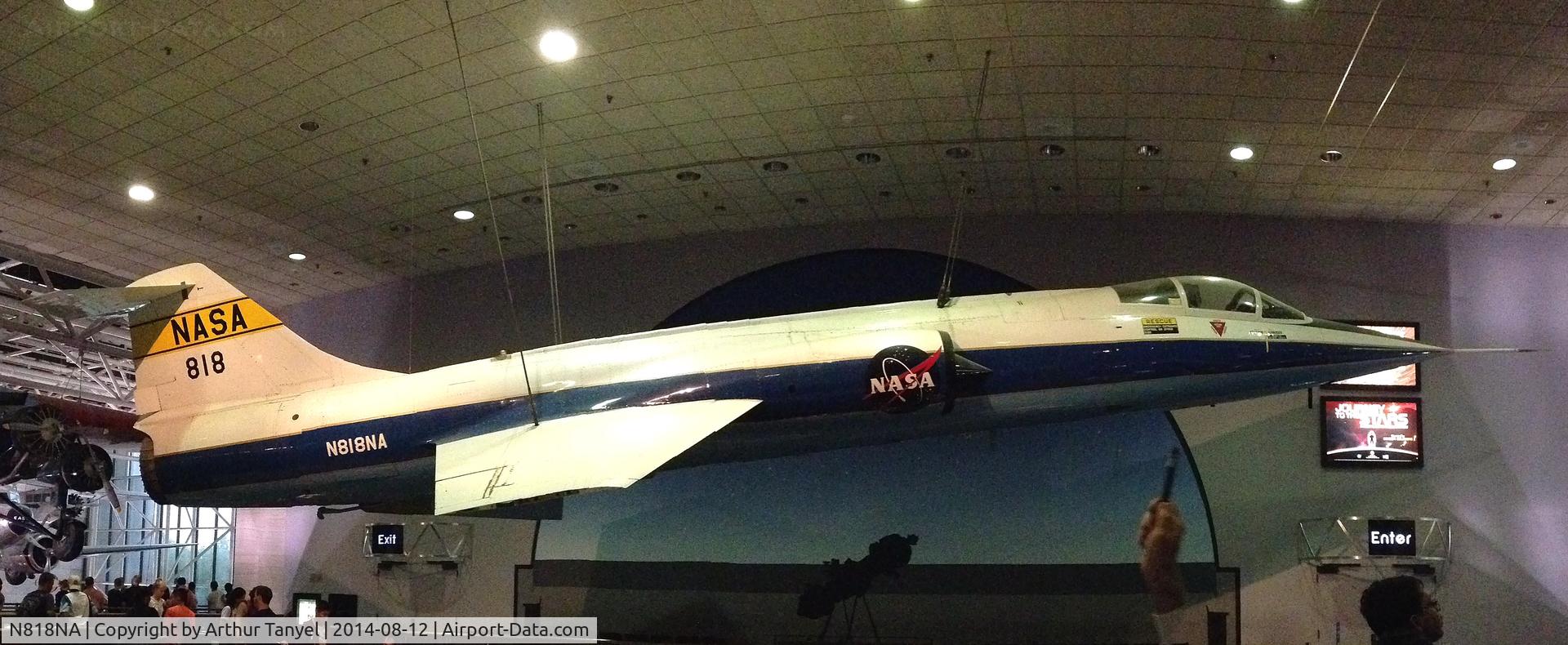 N818NA, 1955 Lockheed YF-104A Starfighter C/N 183-1007, On display @ the National Air and Space Museum