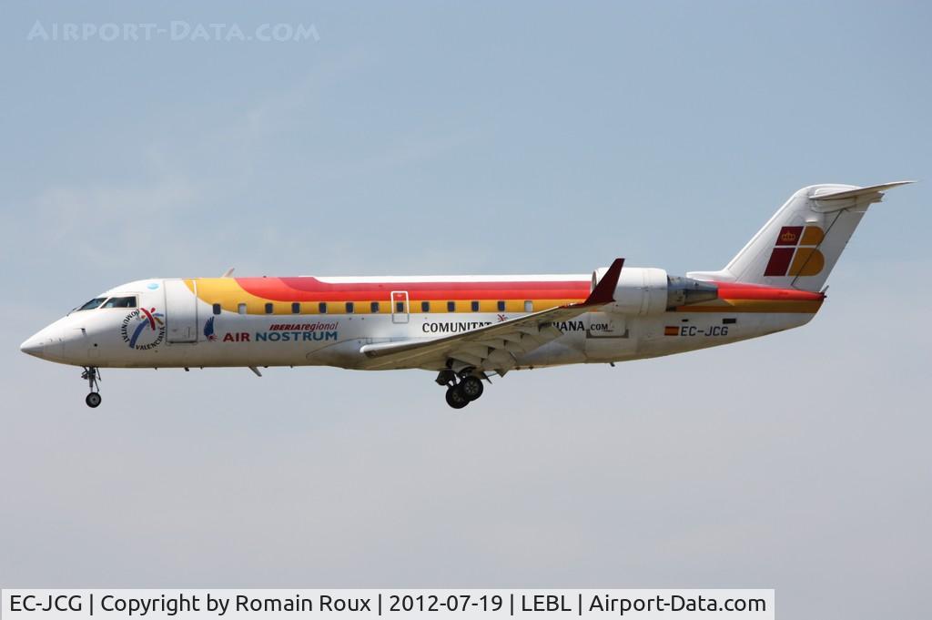 EC-JCG, 2004 Bombardier CRJ-200ER (CL-600-2B19) C/N 7973, Landing