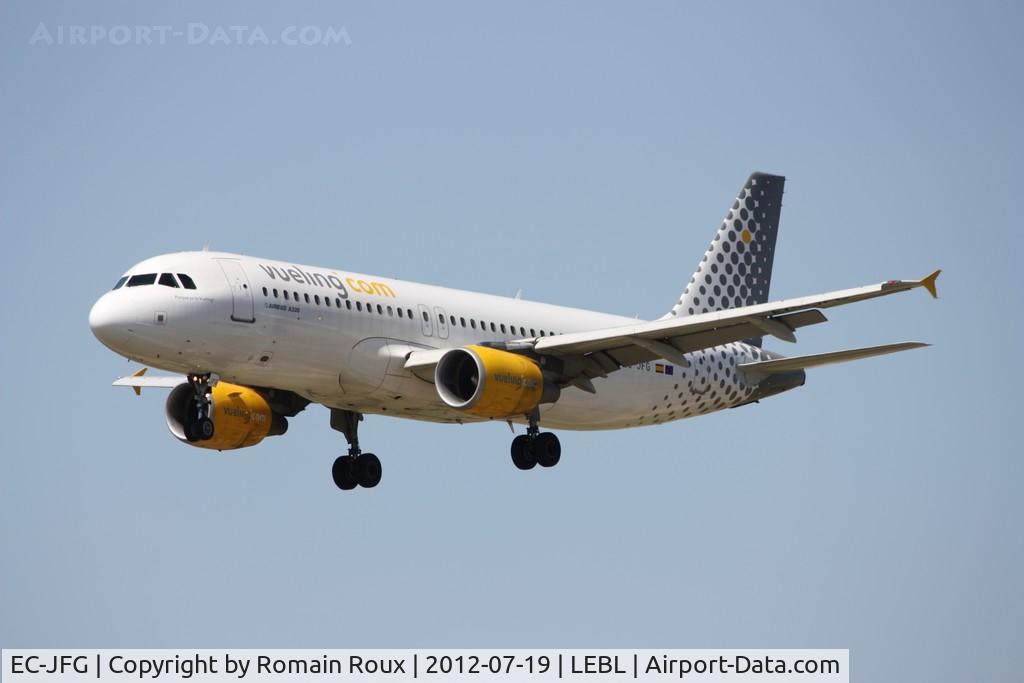 EC-JFG, 2004 Airbus A320-214 C/N 2143, Landing