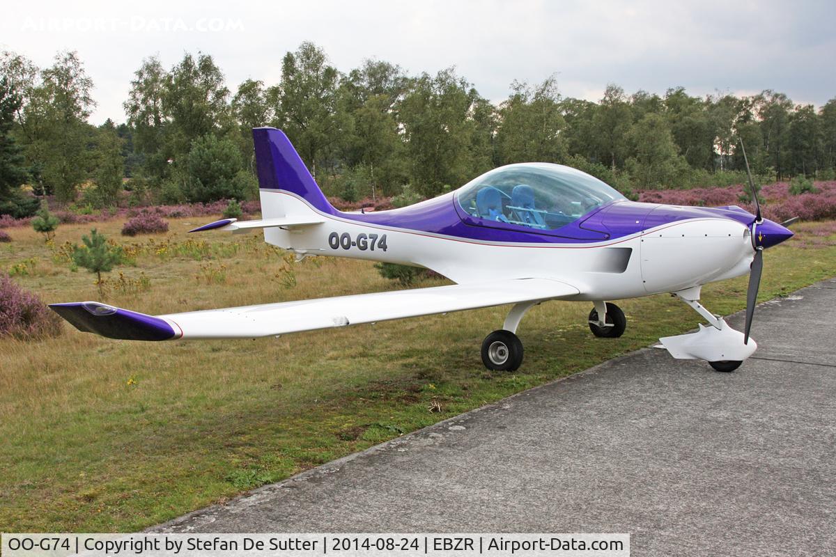 OO-G74, 2003 B & F Technik FK-14B Polaris C/N 019, Zoersel Fly-In 2014.