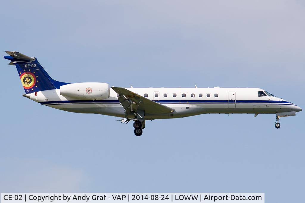 CE-02, 2001 Embraer ERJ-135LR (EMB-135LR) C/N 145480, Belgian Air Force EMB135