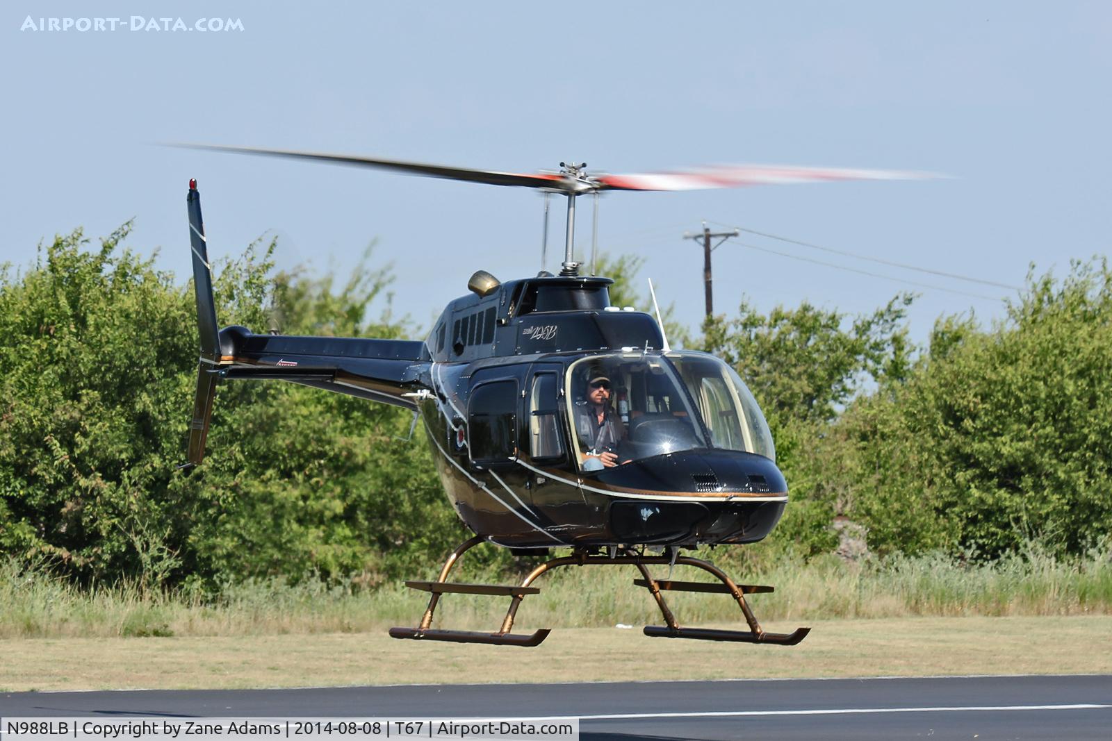 N988LB, 1993 Bell 206B C/N 4217, At Hicks Field - Fort Worth, TX