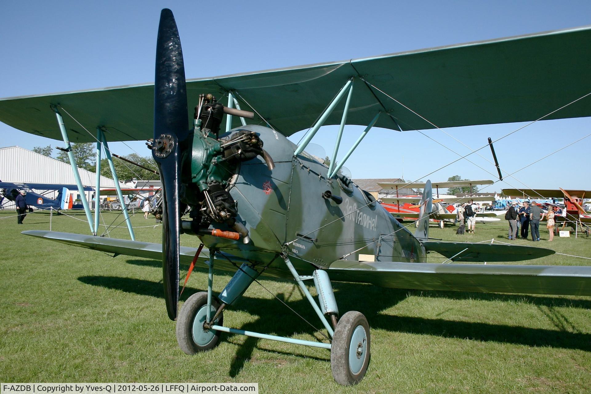 F-AZDB, Polikarpov Po-2W C/N 045, Polikarpov Po-2W, La Ferté Alais Airfield (LFFQ) Air Show 2012