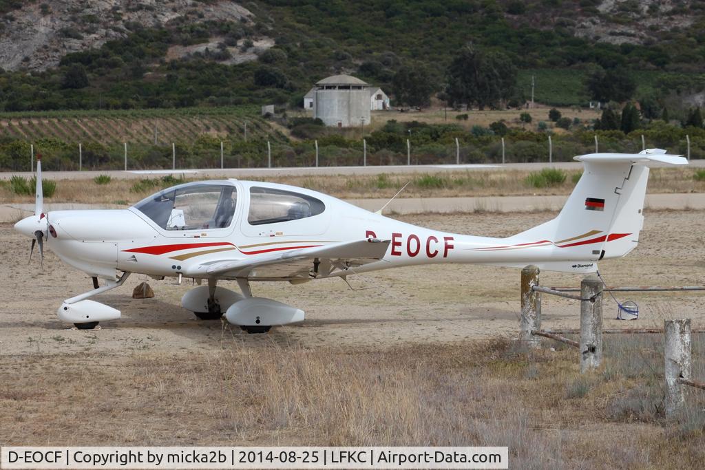 D-EOCF, Diamond DA-40 Diamond Star C/N 40.058, Parked