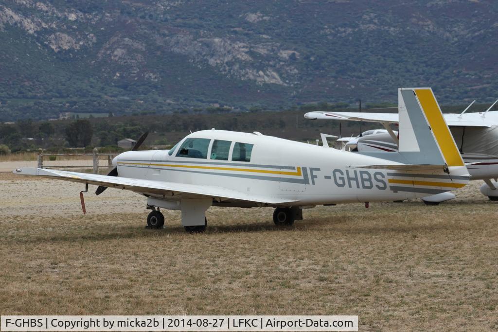 F-GHBS, 1966 Mooney M20F Executive C/N 670142, Parked
