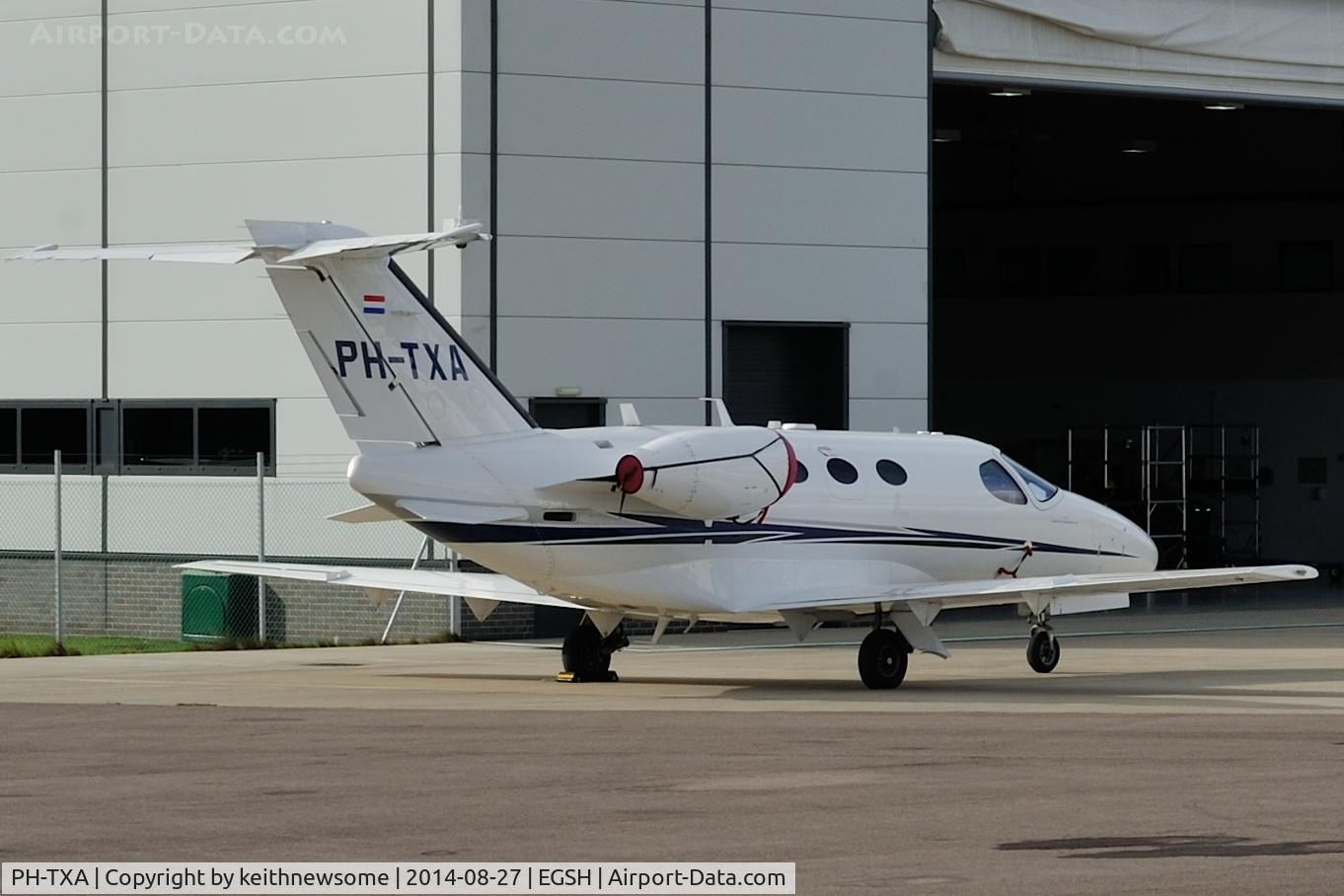 PH-TXA, 2008 Cessna 510 Citation Mustang Citation Mustang C/N 510-0111, Nice Visitor.