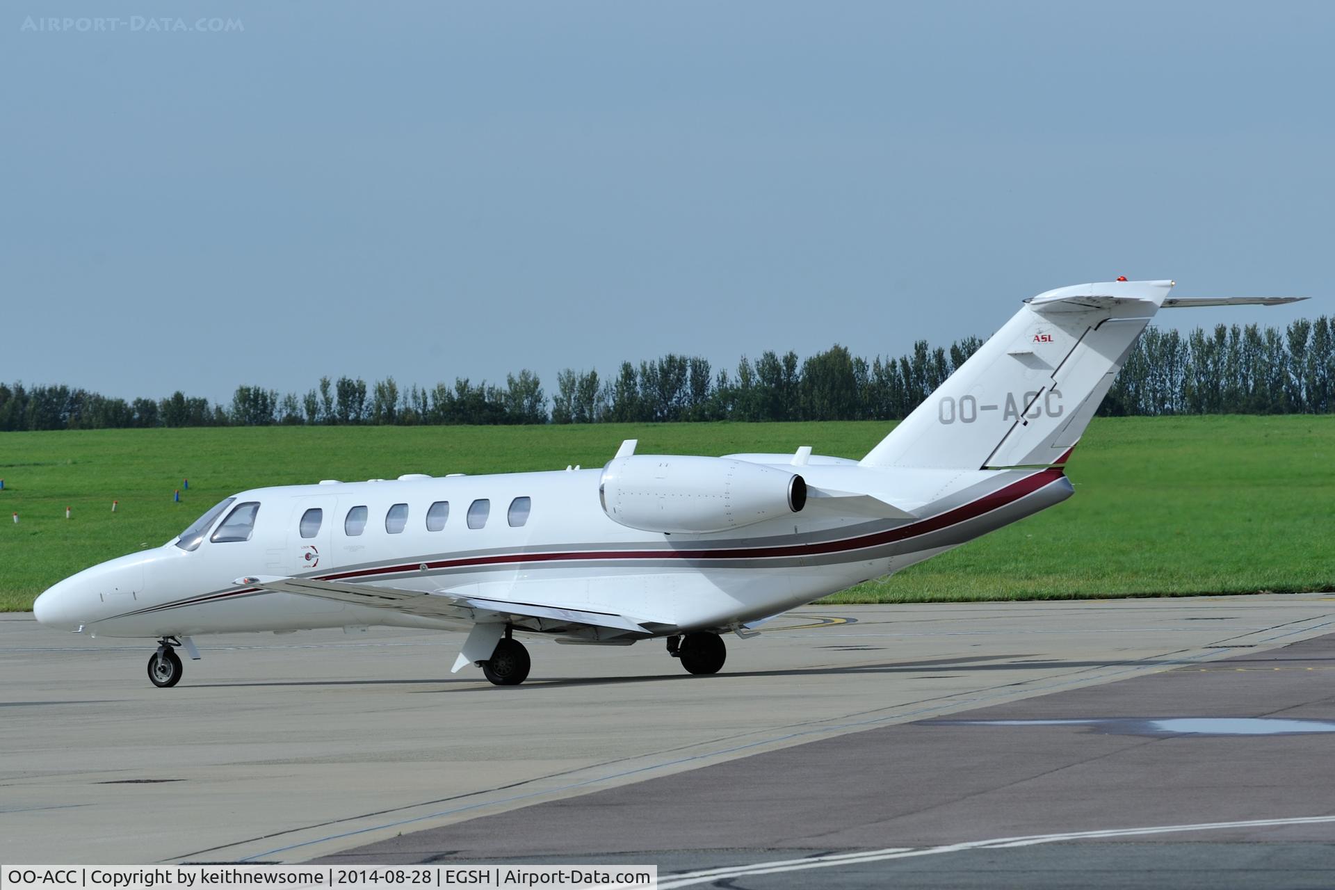 OO-ACC, 2008 Cessna 525A CitationJet CJ2+ C/N 525A-0431, Nice Visitor !