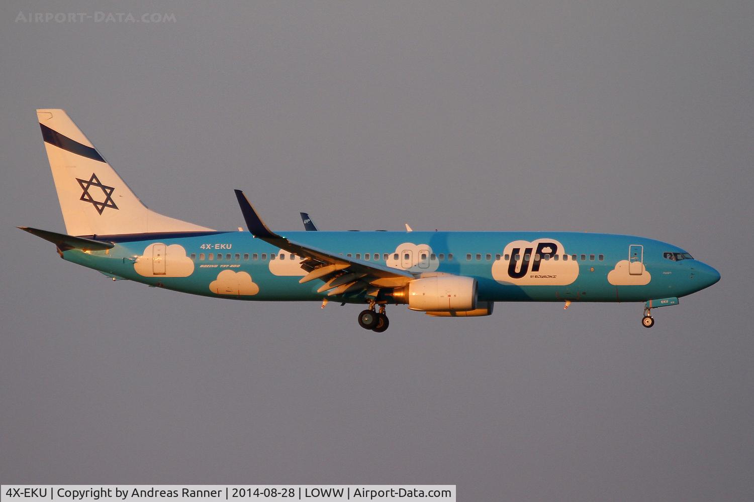 4X-EKU, 2006 Boeing 737-8Z9 C/N 33834, UP Boeing 737