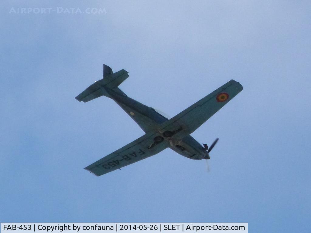 FAB-453, Pilatus PC-7 Turbo Trainer C/N 113, Air show in Santa Cruz