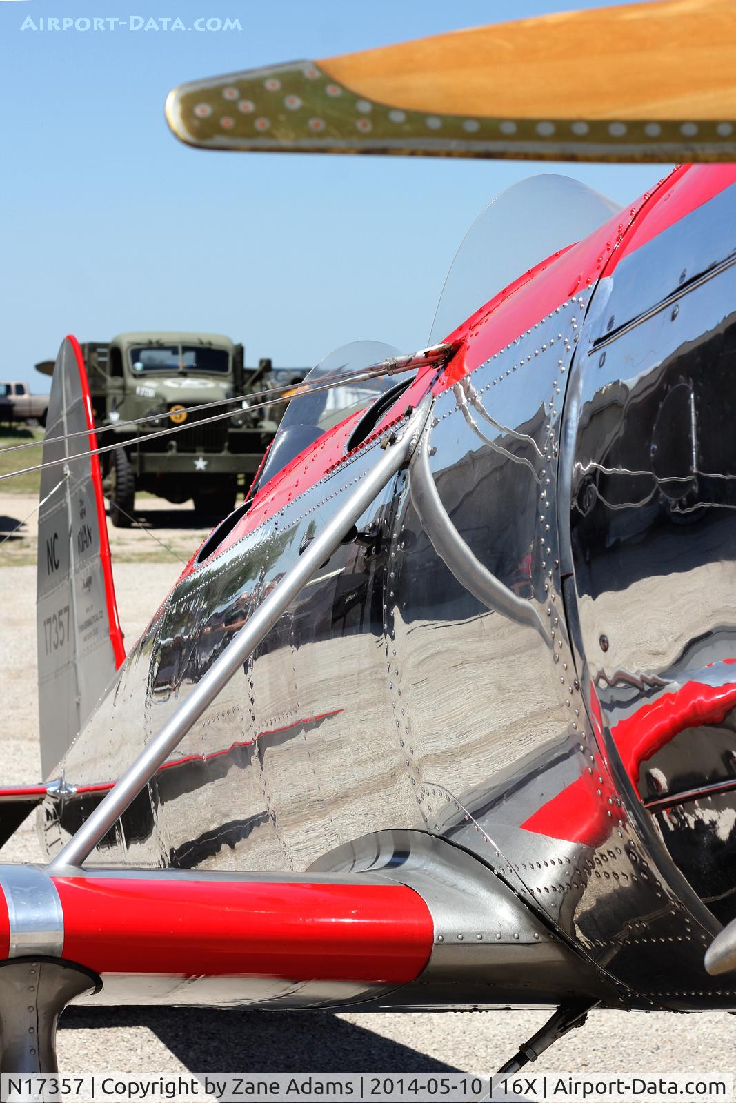 N17357, 1937 Ryan Aeronautical ST-A C/N 162, At the 2014 Propwash Party