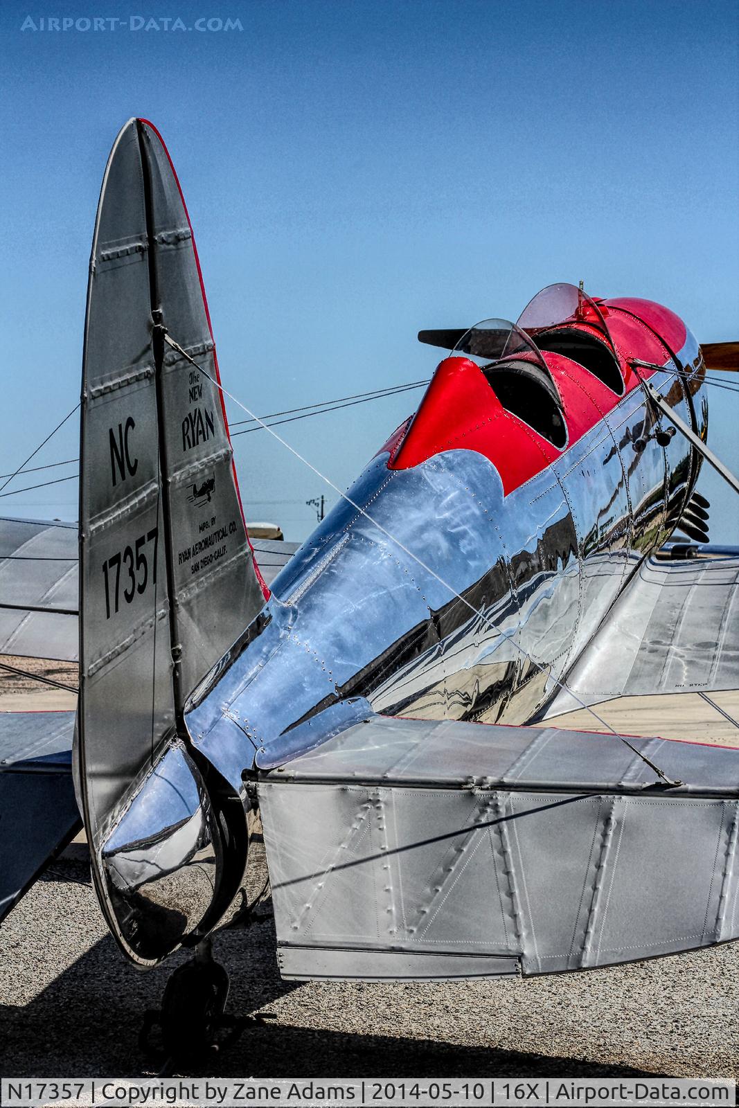 N17357, 1937 Ryan Aeronautical ST-A C/N 162, At the 2014 Propwash Party