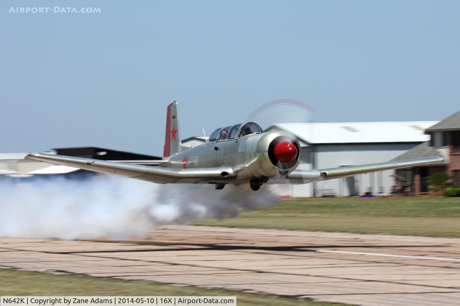 N642K, 1985 Nanchang CJ-6A C/N 4232013, At the 2014 Propwash Party