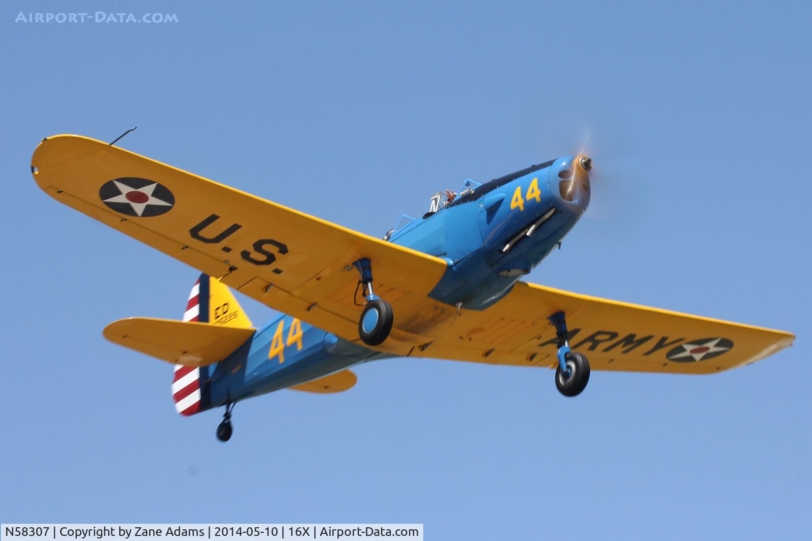 N58307, 1943 Fairchild M-62A C/N T43-5226, At the 2014 Propwash Party