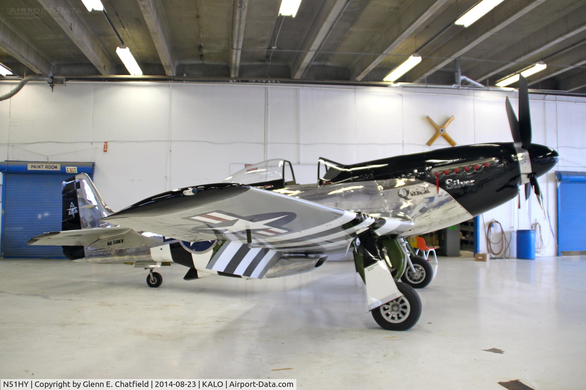 N51HY, 1944 North American P-51D Mustang C/N 124-48192, At the air show