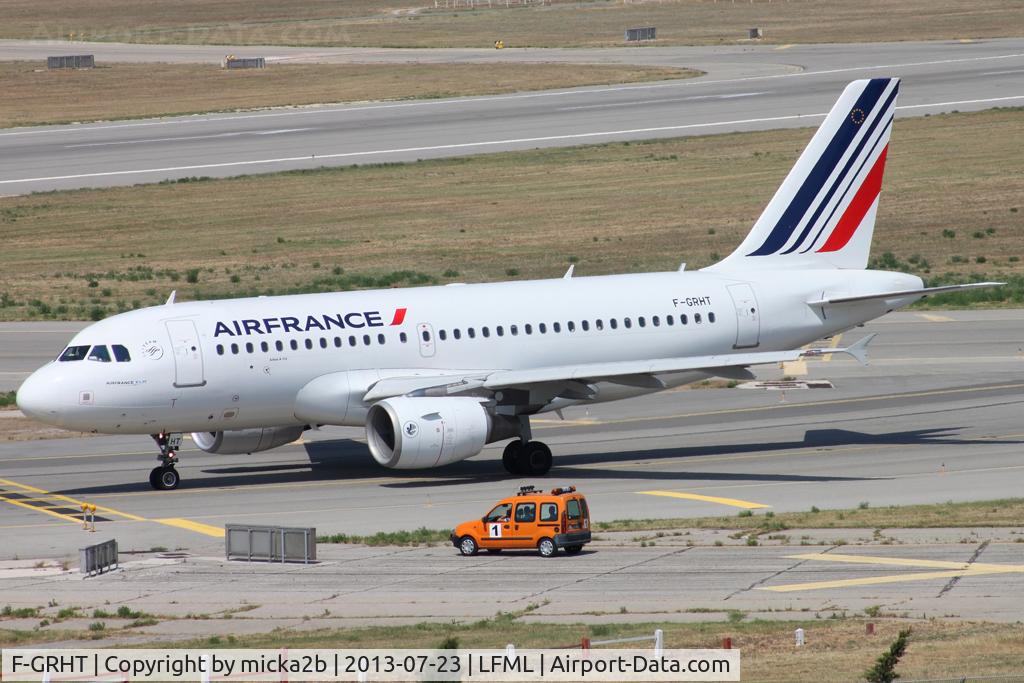 F-GRHT, 2001 Airbus A319-111 C/N 1449, Taxiing