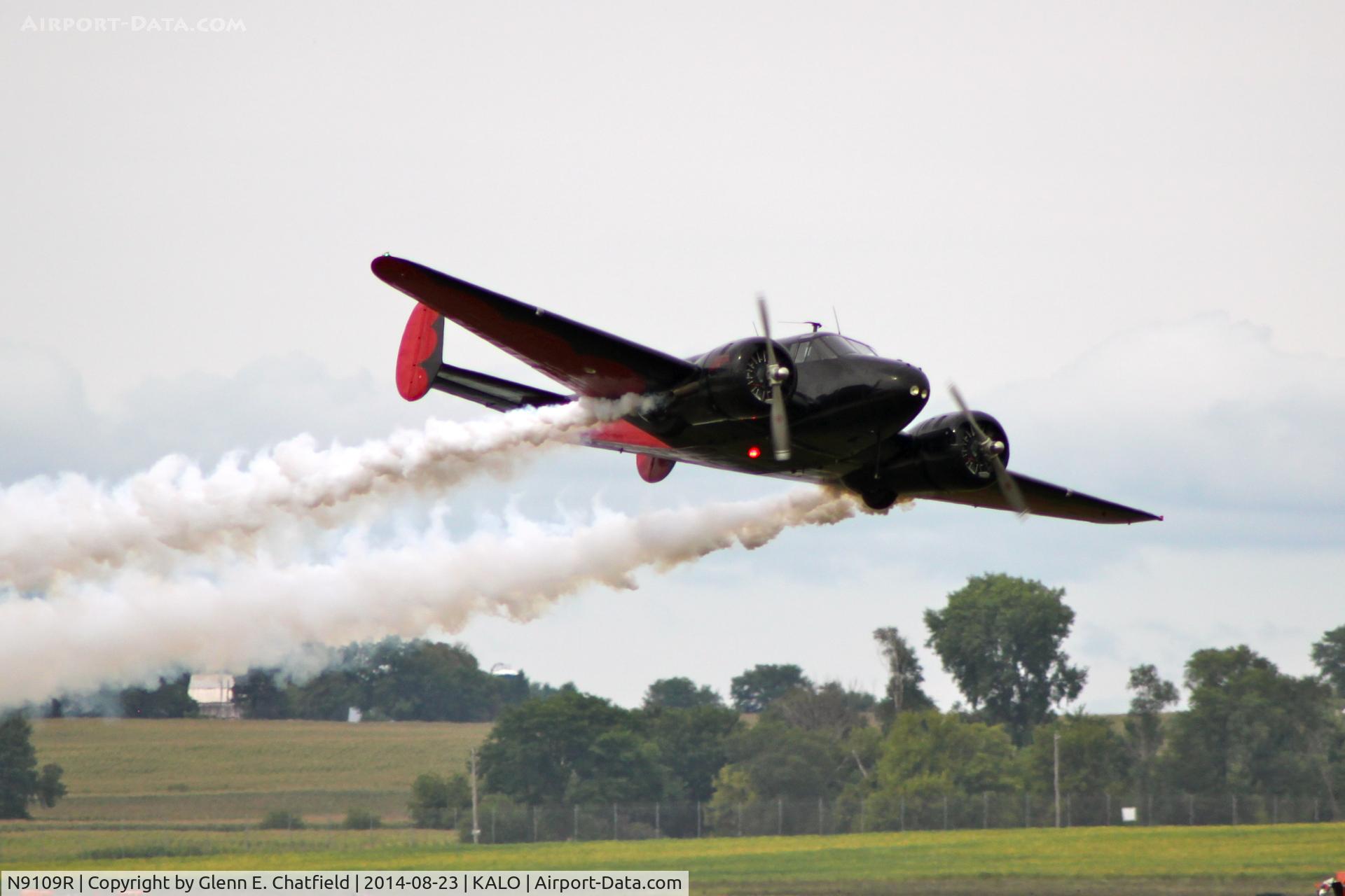 N9109R, 1943 Beech C18S (AT-7C) C/N 4383 (5676), At the air show