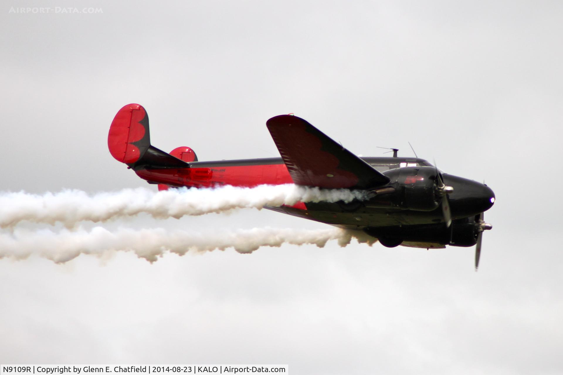 N9109R, 1943 Beech C18S (AT-7C) C/N 4383 (5676), At the air show