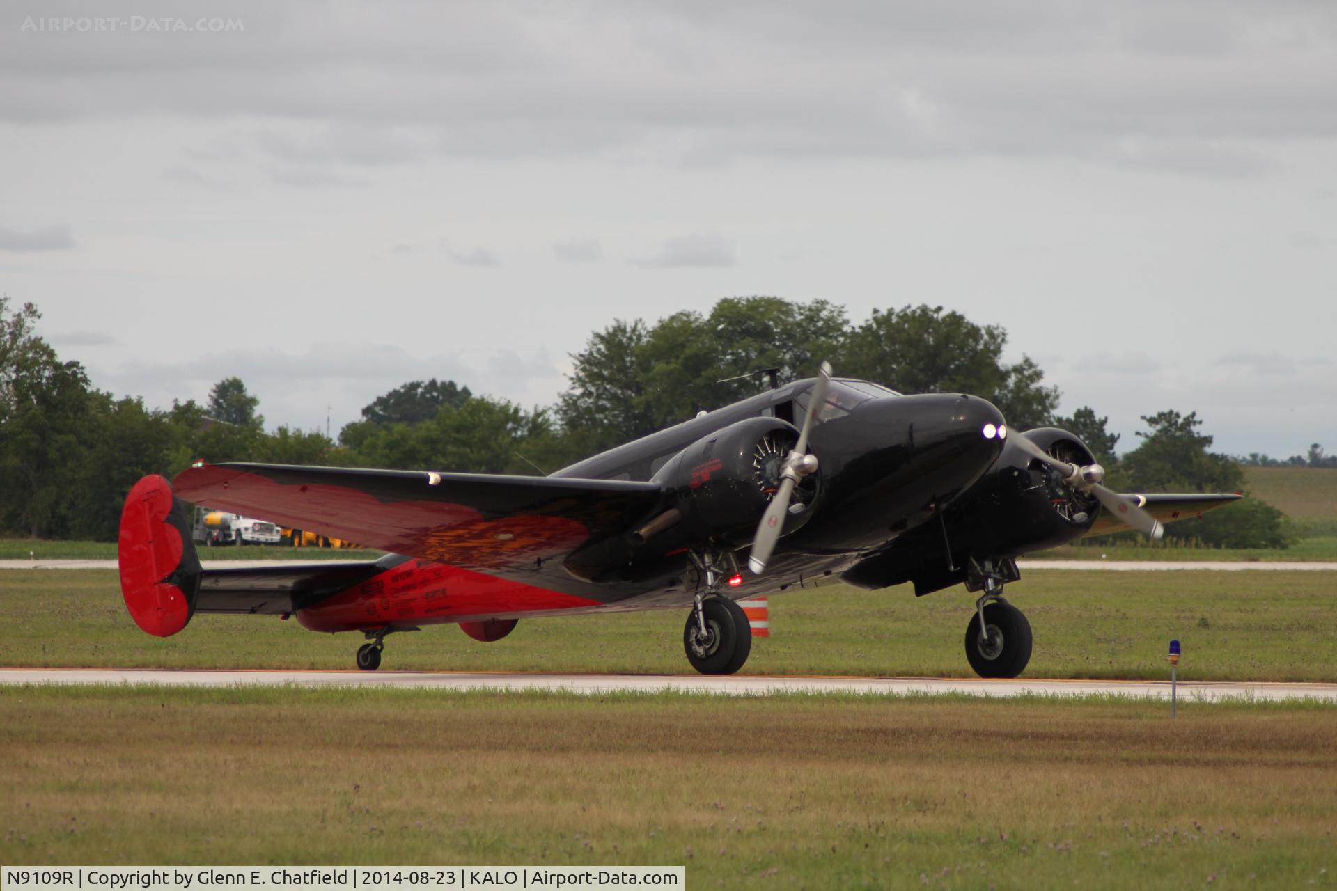 N9109R, 1943 Beech C18S (AT-7C) C/N 4383 (5676), At the air show