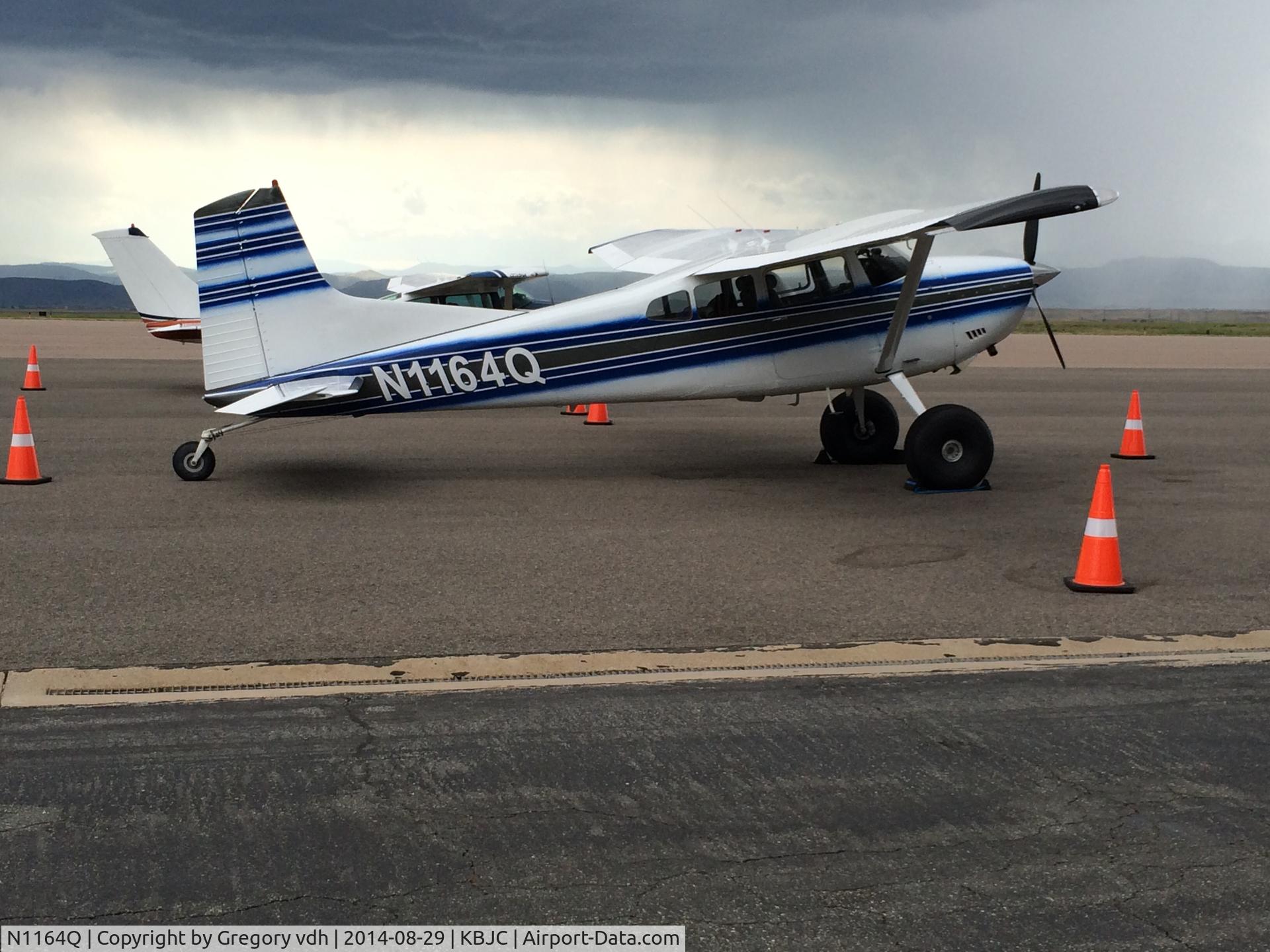 N1164Q, 1977 Cessna A185F Skywagon 185 C/N 18503465, Rocky Mountain airport