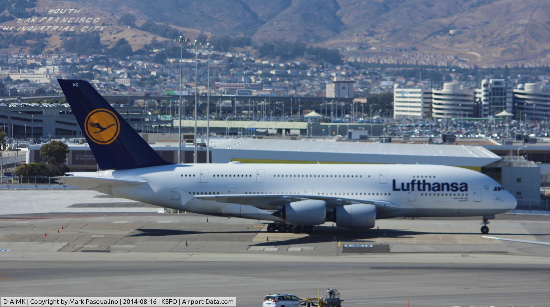 D-AIMK, 2013 Airbus A380-841 C/N 118, Airbus A380-800