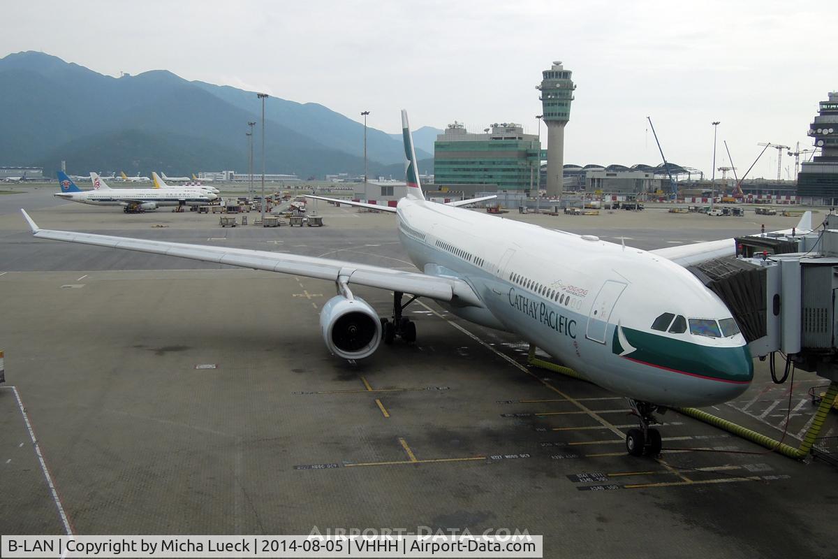 B-LAN, 2012 Airbus A330-342E C/N 1285, At Hong Kong