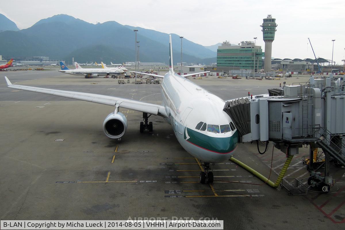 B-LAN, 2012 Airbus A330-342E C/N 1285, At Hong Kong