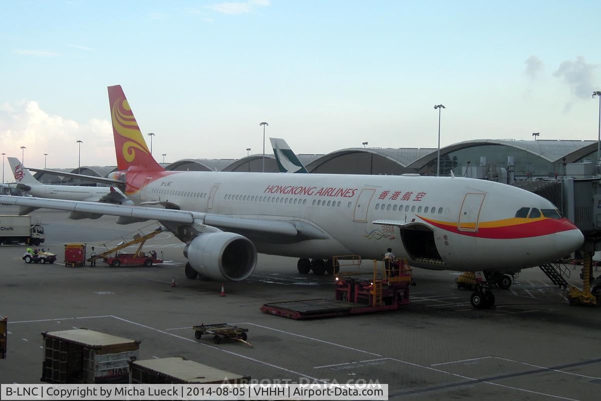 B-LNC, 2009 Airbus A330-223 C/N 1031, At Hong Kong