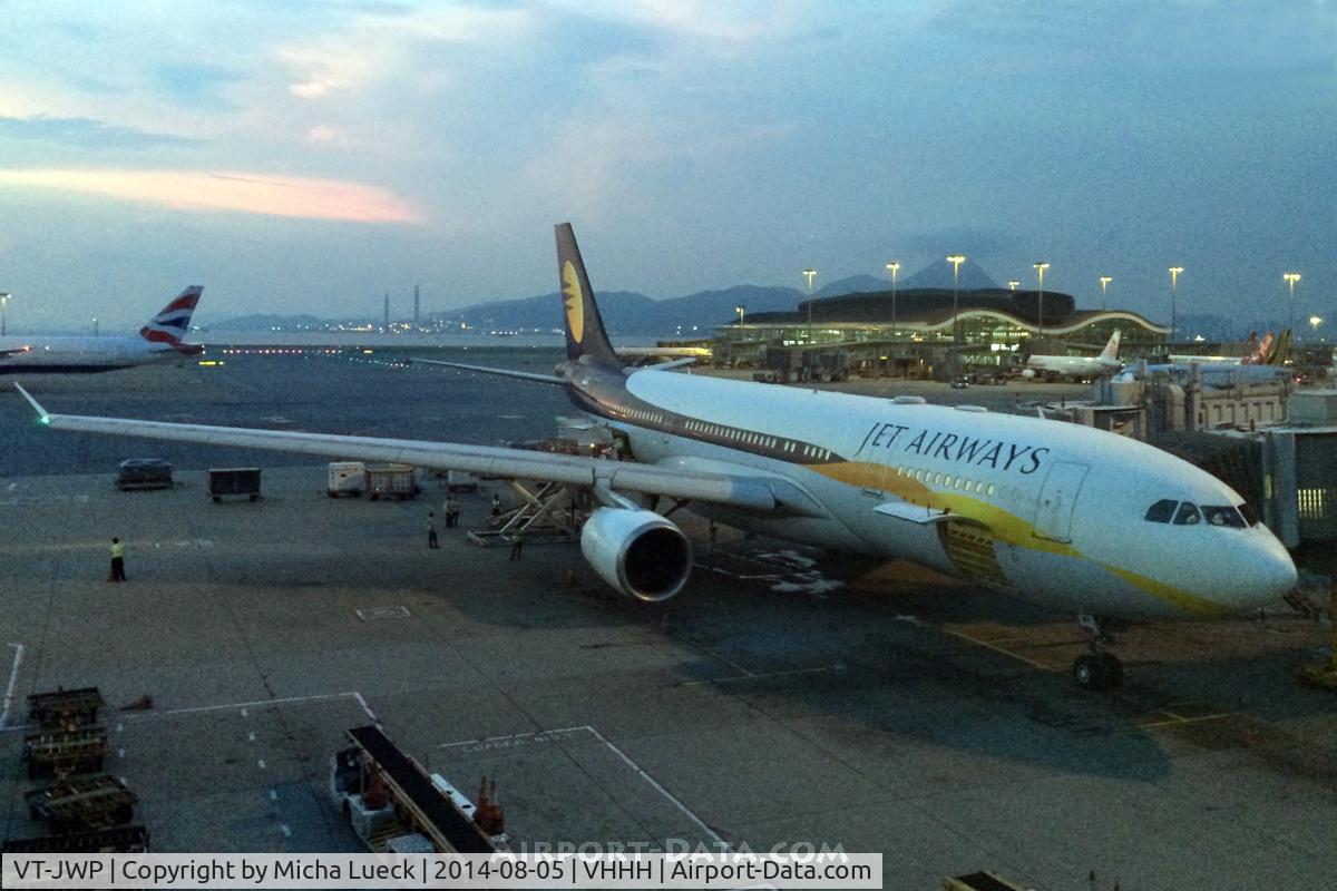 VT-JWP, 2008 Airbus A330-202 C/N 947, At Hong Kong