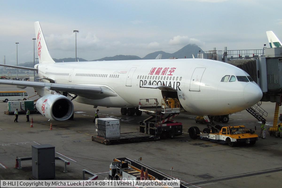 B-HLI, 1996 Airbus A330-342 C/N 155, At Hong Kong