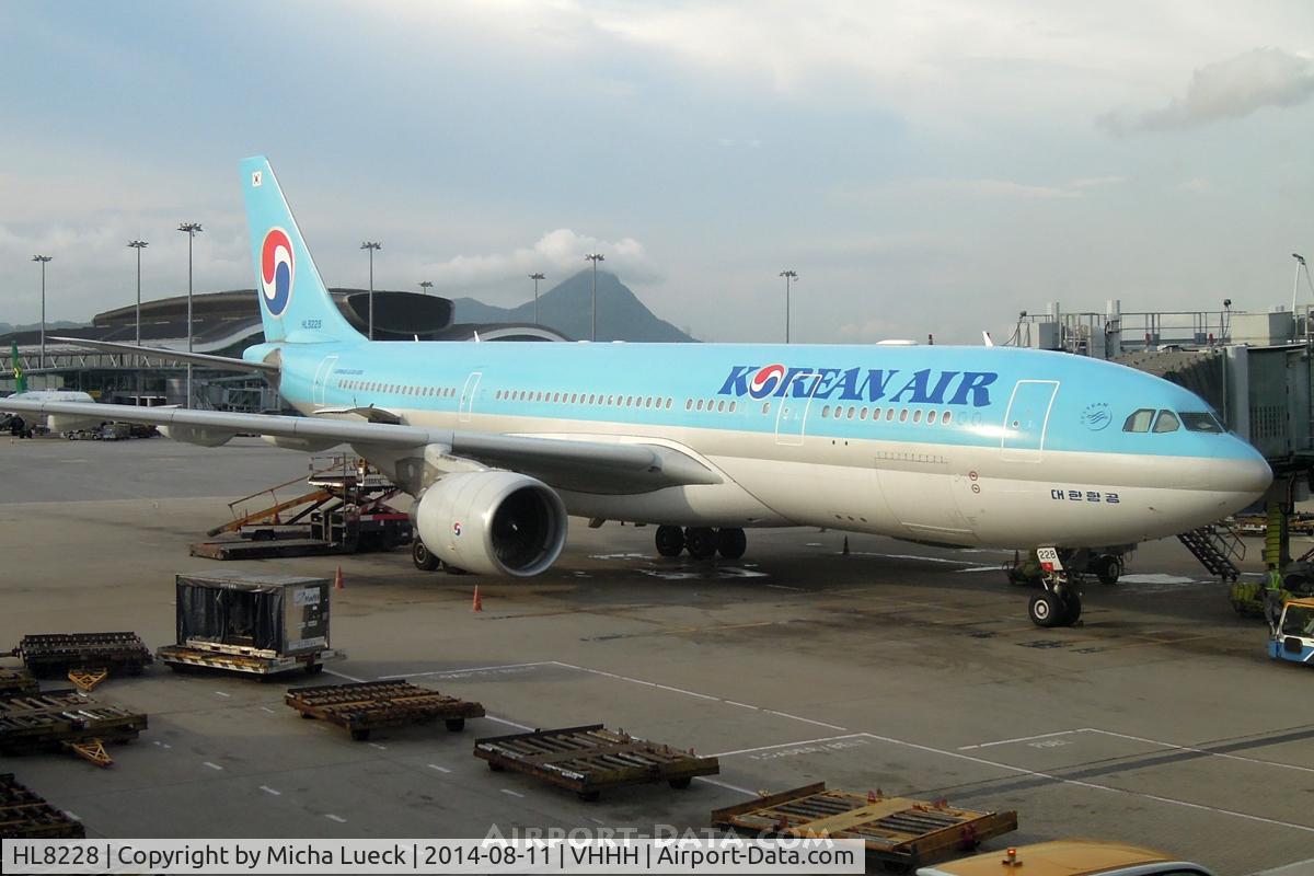 HL8228, 2011 Airbus A330-223 C/N 1203, At Hong Kong