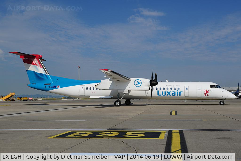 LX-LGH, 2012 Bombardier DHC-8-402Q Dash 8 Dash 8 C/N 4420, Luxair Dash 8-400