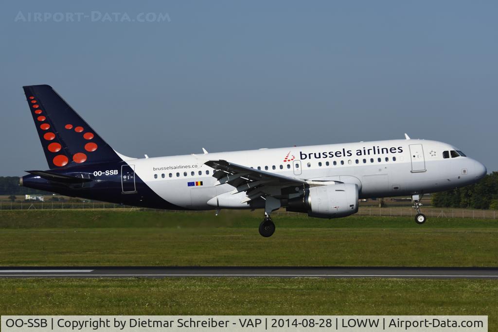 OO-SSB, 2005 Airbus A319-111 C/N 2400, Brussels Airlines Airbus 319