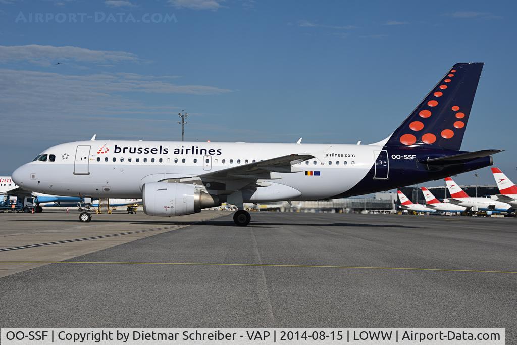 OO-SSF, 2006 Airbus A319-111 C/N 2763, Brussels Airlines Airbus 319