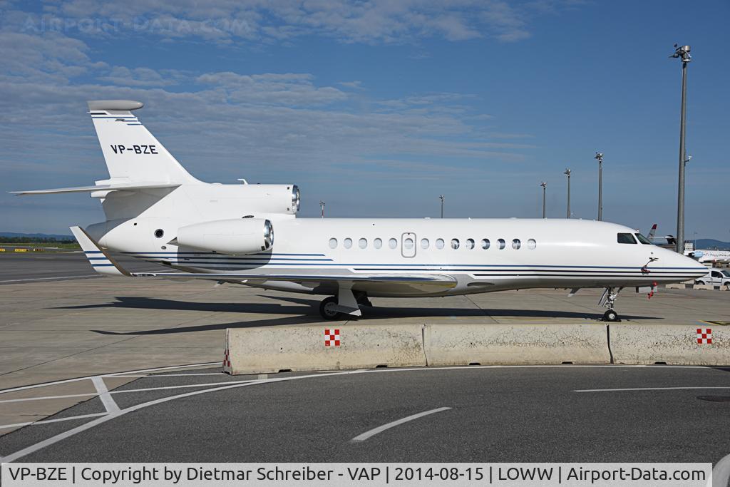 VP-BZE, 2007 Dassault Falcon 7X C/N 14, Falcon 7X