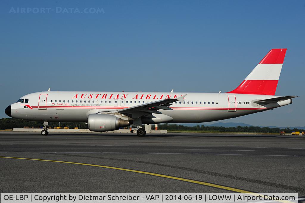 OE-LBP, 1998 Airbus A320-214 C/N 797, Austrian Airlines Airbus 320