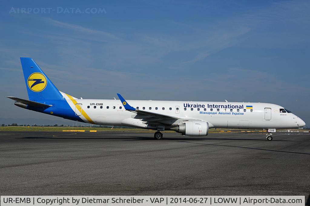 UR-EMB, 2012 Embraer 190STD (ERJ-190-100) C/N 19000501, Ukraine International Embraer 190