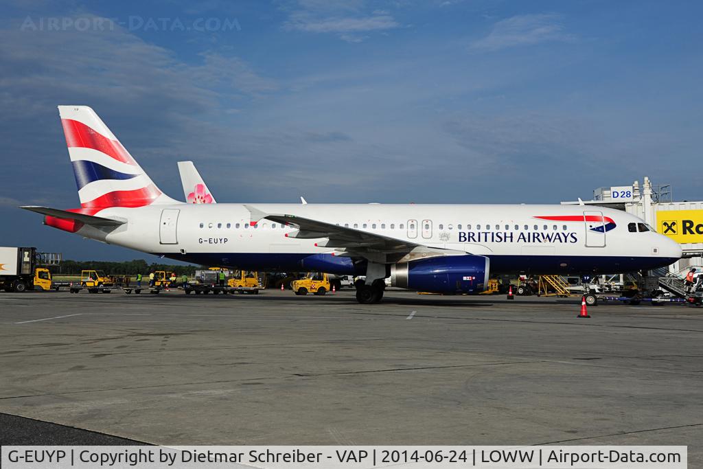 G-EUYP, 2013 Airbus A320-232 C/N 5784, British Airbus 320