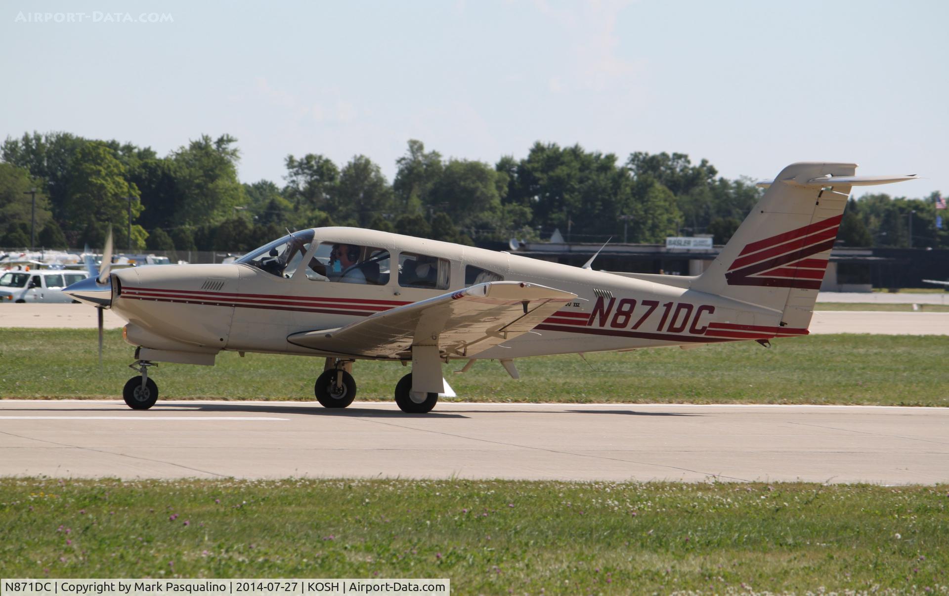 N871DC, 1980 Piper PA-28RT-201T Arrow IV C/N 28R-8131073, Piper PA-28R-201T