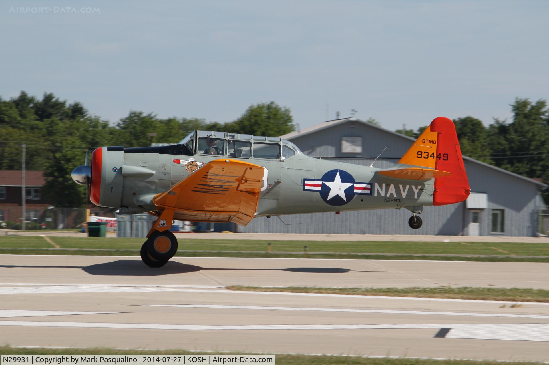 N29931, 1943 North American AT-6G Texan C/N 168-583 (49-3449), North American AT-6G