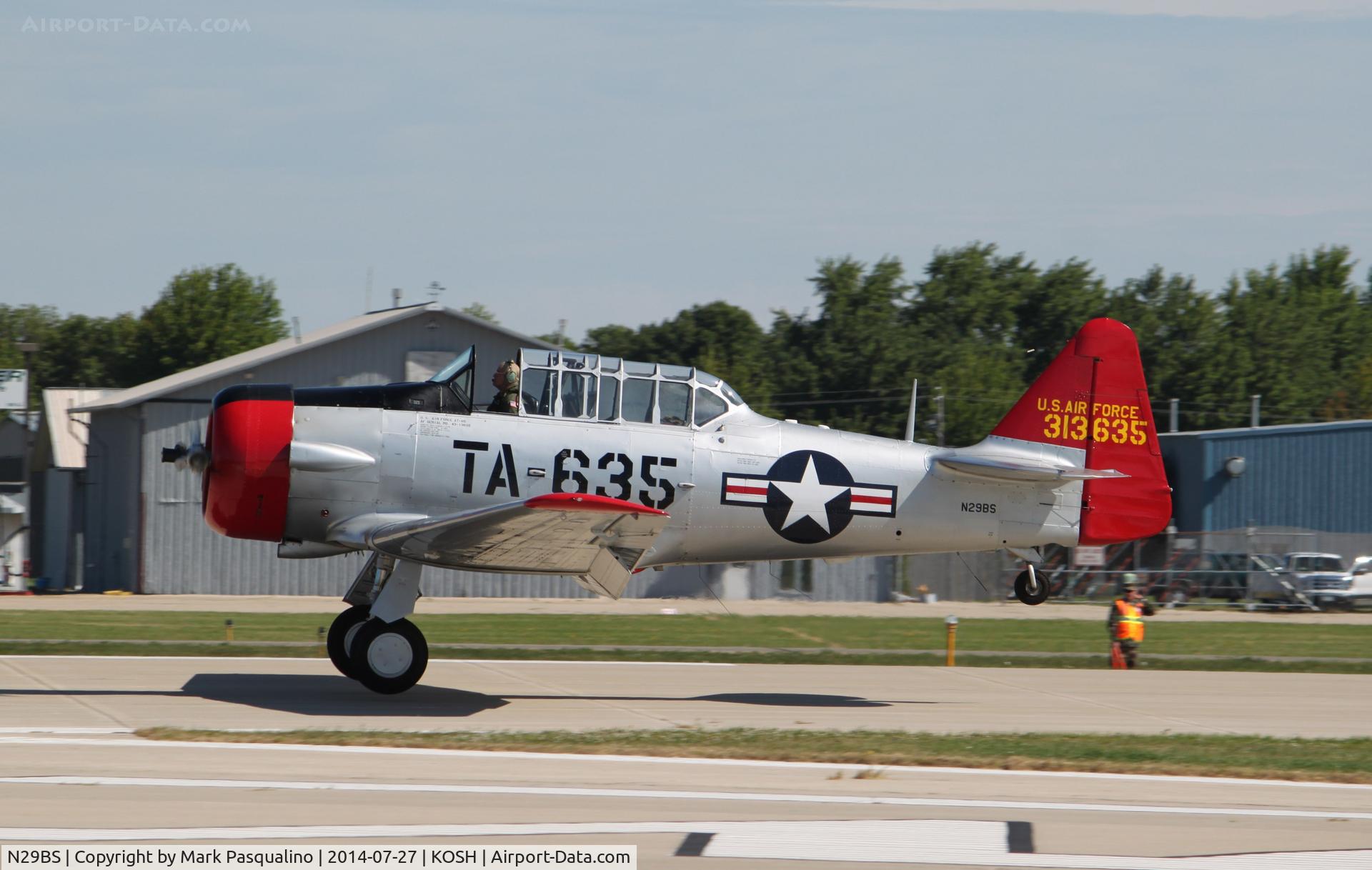 N29BS, 1944 North American AT-6D C/N 88-13635, North American AT-6D