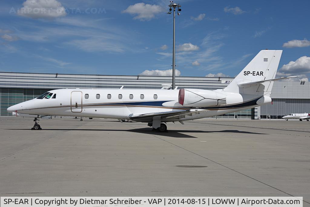 SP-EAR, 2008 Cessna 680 Citation Sovereign C/N 680-0213, Cessna 680