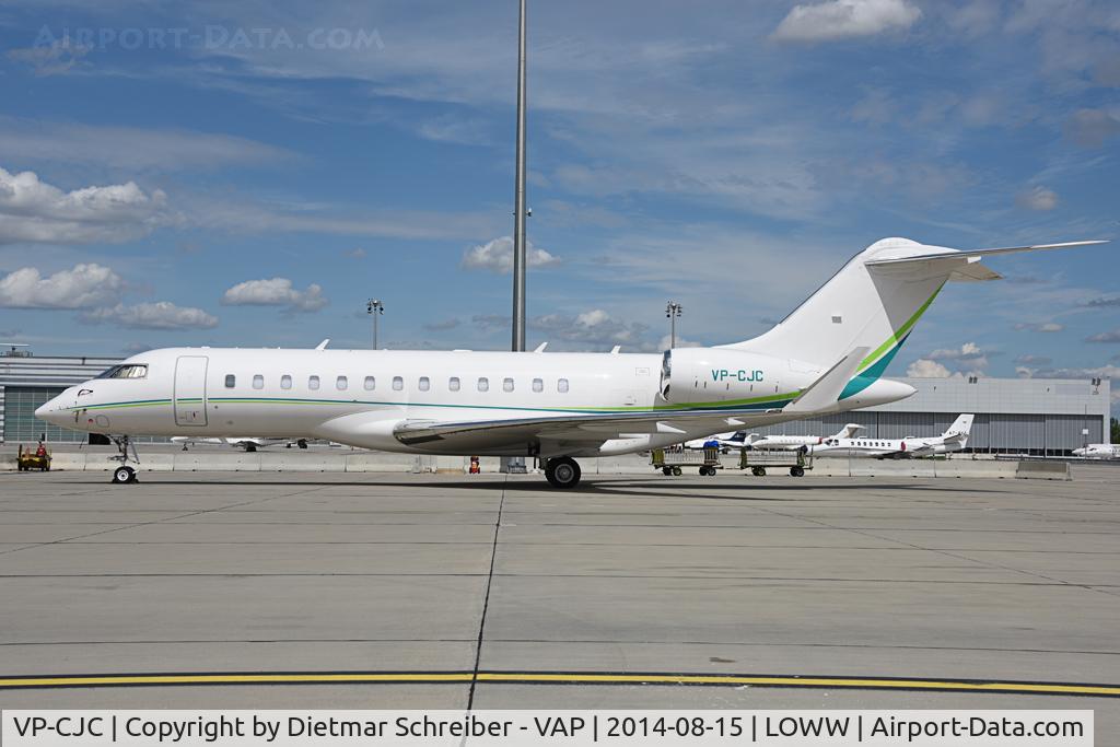 VP-CJC, 2012 Bombardier BD-700-1A10 Global 6000 C/N 9532, Globalexpress 5000
