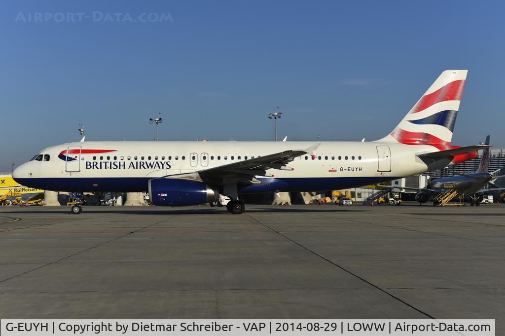 G-EUYH, 2010 Airbus A320-232 C/N 4265, British Airways Airbus 320