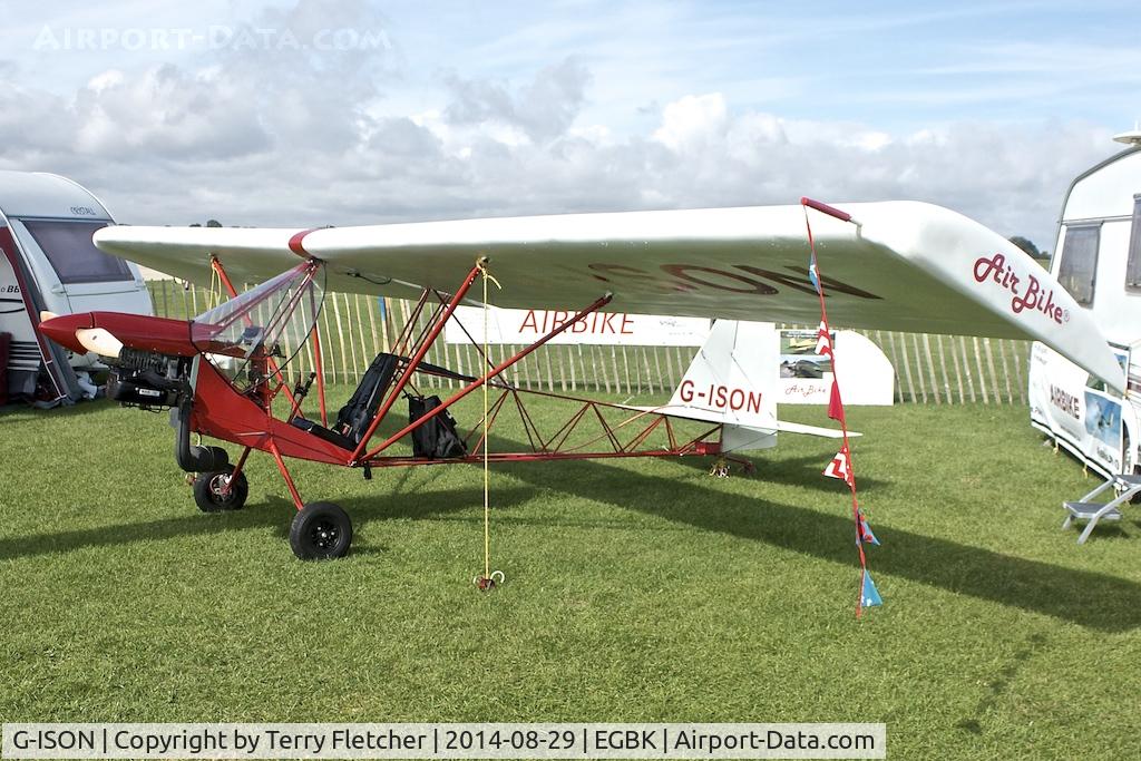 G-ISON, 2011 AirBikeUK Lite C/N 001, At 2014 LAA Rally at Sywell