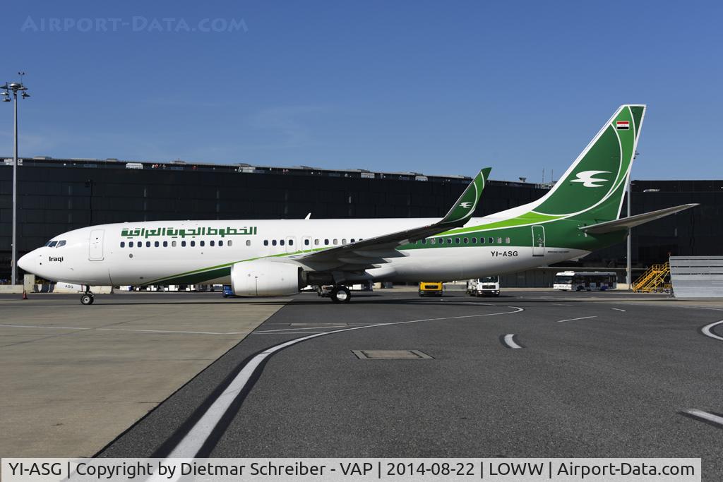 YI-ASG, 2014 Boeing 737-81Z C/N 40089, Iraqi Airways Boeing 737-800
