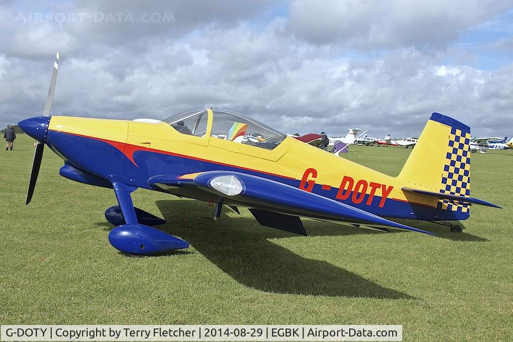 G-DOTY, 2010 Vans RV-7 C/N PFA 323-14387, At 2014 LAA Rally at Sywell