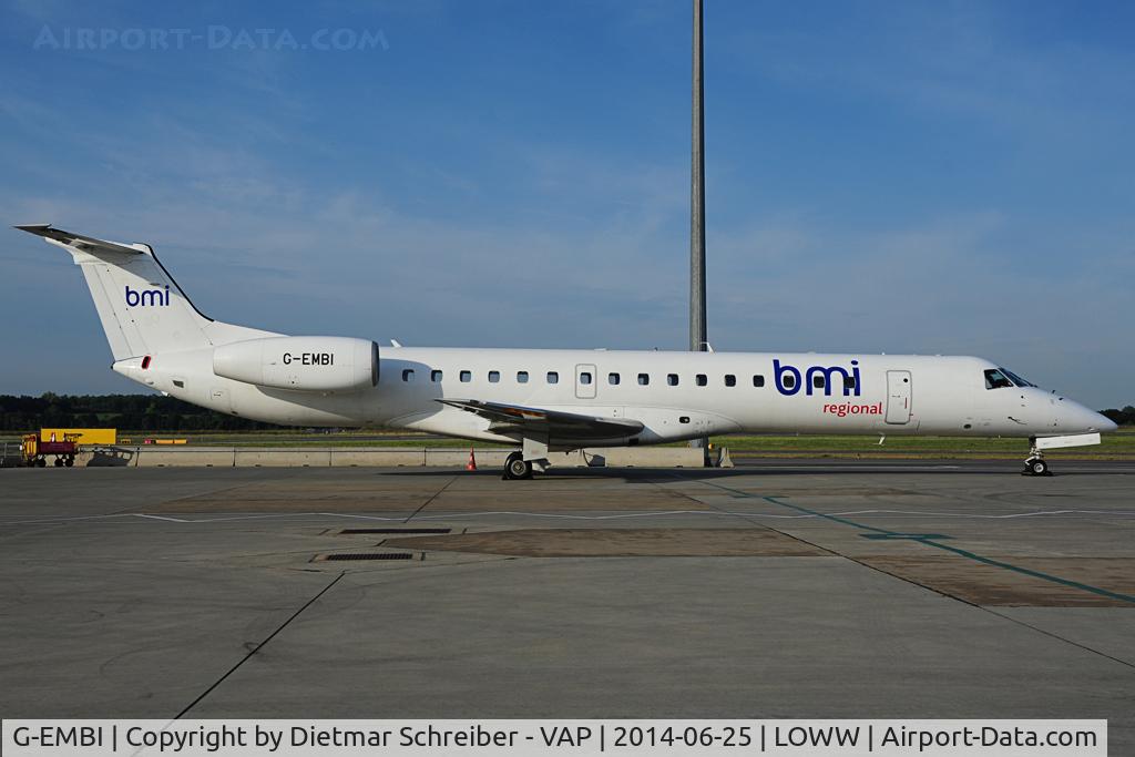G-EMBI, 1999 Embraer EMB-145EU (ERJ-145EU) C/N 145126, BMI Embraer 145
