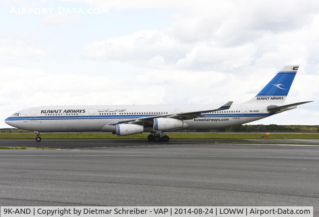 9K-AND, 1995 Airbus A340-313 C/N 104, Kuwait Airbus 340-300