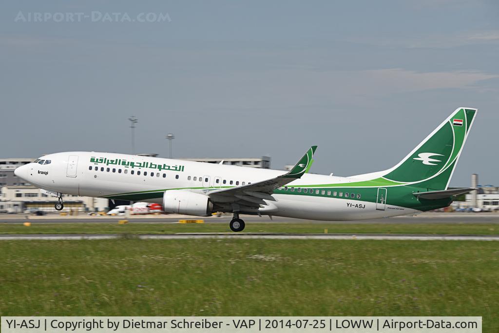 YI-ASJ, 2014 Boeing 737-81Z C/N 40090, Iraqi Airways Boeing 737-800