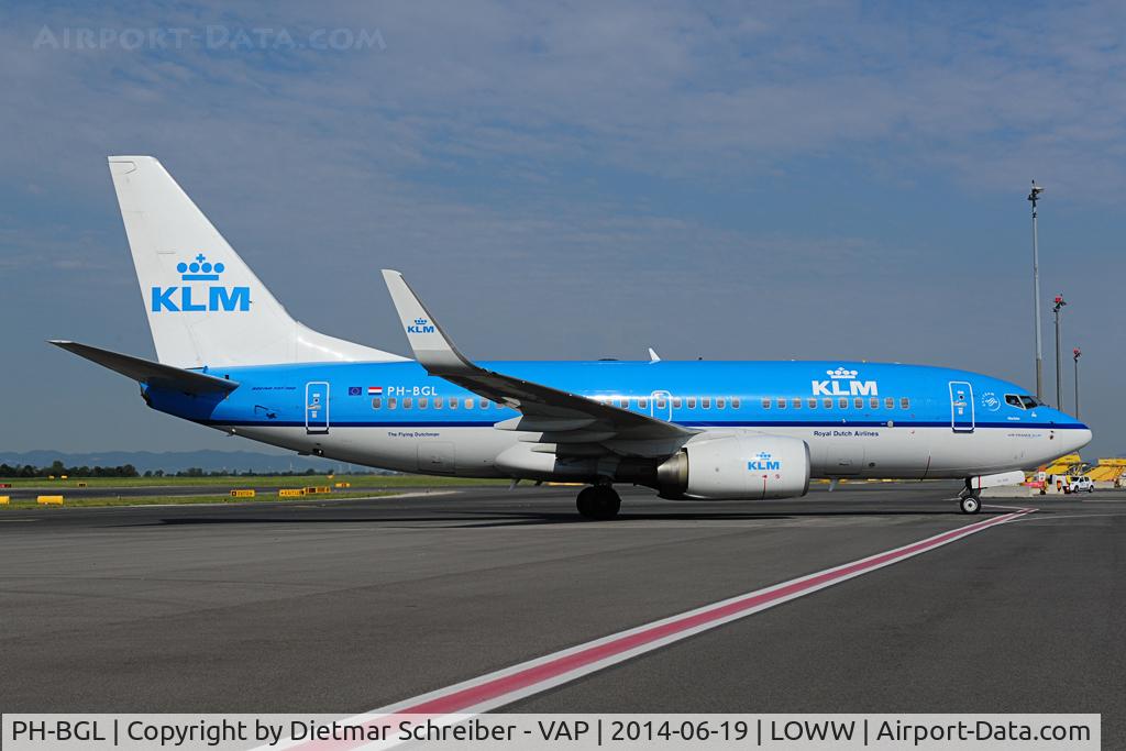 PH-BGL, 2010 Boeing 737-7K2 C/N 30369, KLM Boeing 737-700
